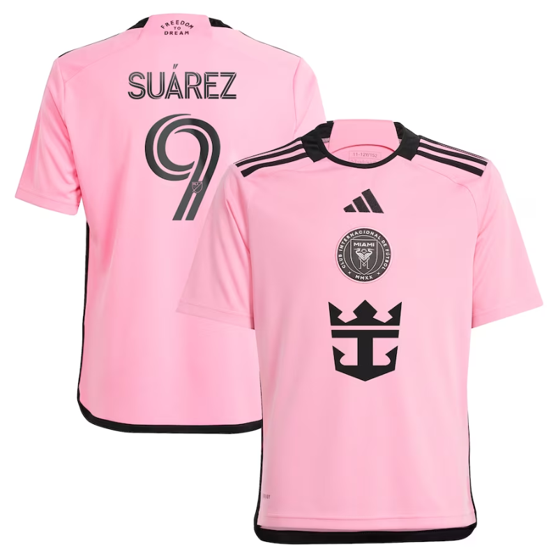 Luis Suárez Inter Miami CF Adidas Youth 2024 2getherness Player Jersey - Pink Adidas