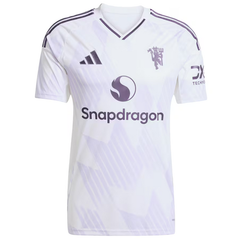 Manchester United adidas 2025/26 Away Jersey - White Adidas