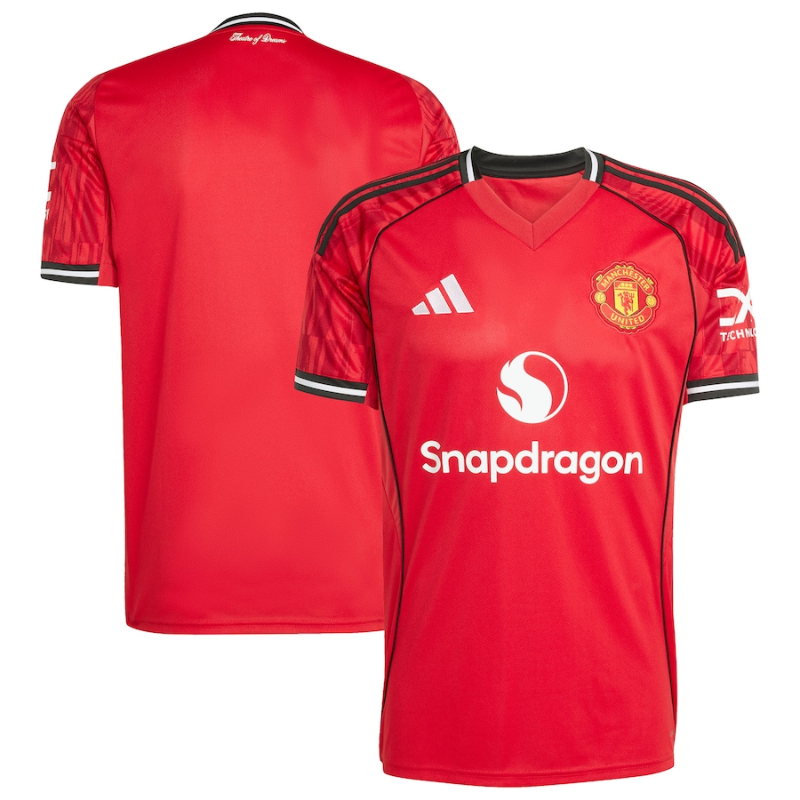 Manchester United adidas Home 2025/26 Jersey - Red Adidas