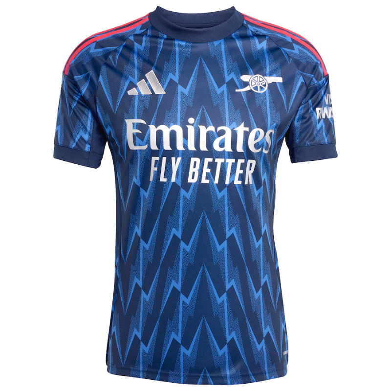 Martin Ødegaard Arsenal adidas 2025/26 Away Player Jersey - Blue Adidas
