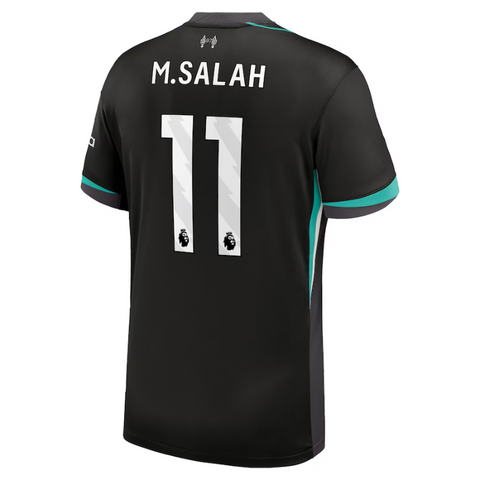 Mohamed Salah Liverpool Nike 2024/25 Away Jersey - Forest Green Nike