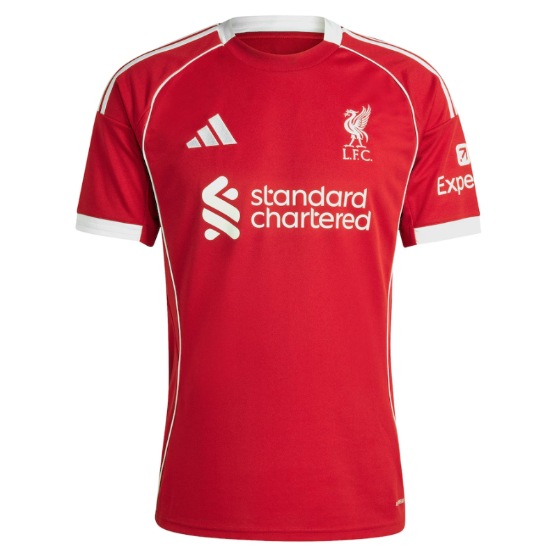 Mohamed Salah Liverpool adidas 2025/26 Home Jersey - Red Adidas