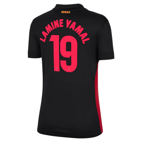 Lamine Yamal 19 Barcelona Nike 2024/25 Away Player Jersey - Black Nike