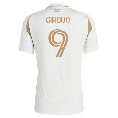 Olivier Giroud LAFC adidas 2025 Secondary Player Jersey - White Adidas