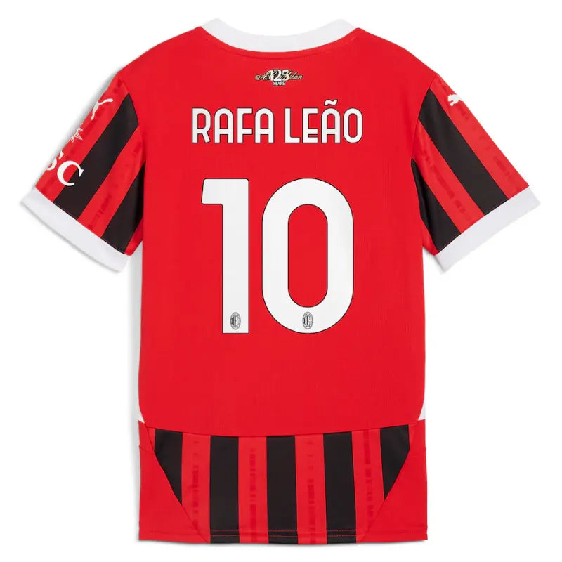 Rafael Leão AC Milan Puma 2024/25 Home Player Jersey - Red Puma