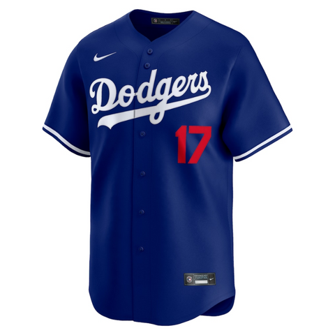 Shohei Ohtani Los Angeles Dodgers Nike Alternate 2 Limited Jersey - Royal Nike