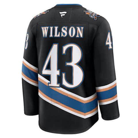 Tom Wilson Washington Capitals Fanatics Premium Jersey - Black Fanatics