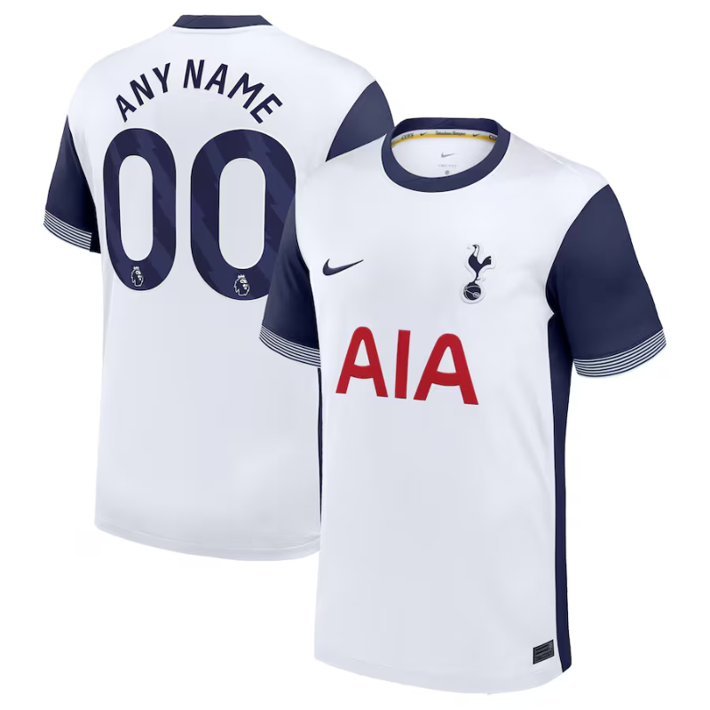 Tottenham Hotspur Nike 2024/25 Home Custom Jersey - White Nike