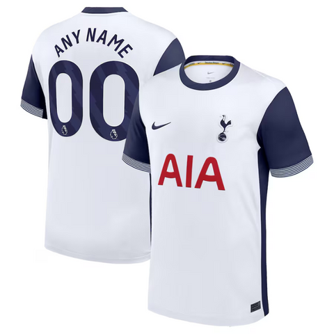 Tottenham Hotspur Nike 2024/25 Home Custom Jersey - White Nike
