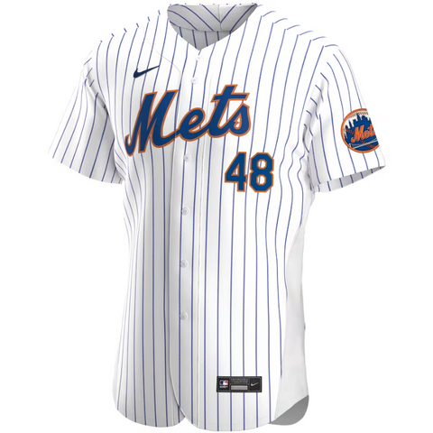 Jacob deGrom New York Mets Nike Home Authentic Player Jersey - White Nike