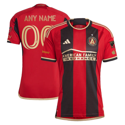 Atlanta United FC adidas 2023 The 17s' Kit Authentic Custom Jersey - Black adidas