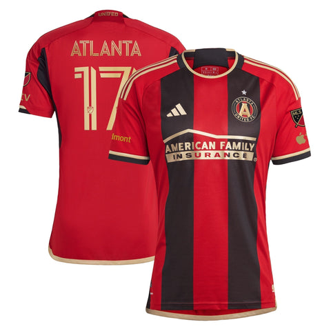 Atlanta United FC adidas 2023 The 17s' Kit Authentic Jersey - Black adidas