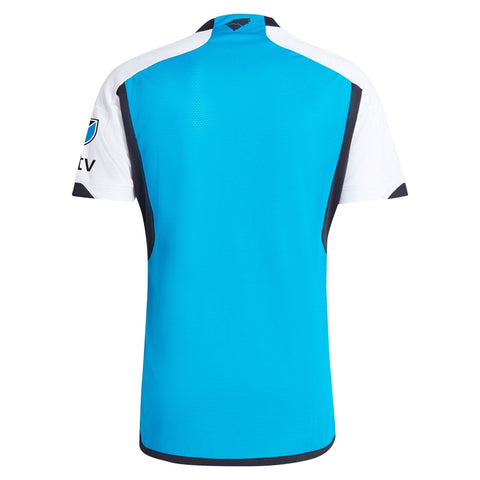 Charlotte FC adidas 2024 The Carolina Kit: Explore Authentic Jersey - Blue adidas