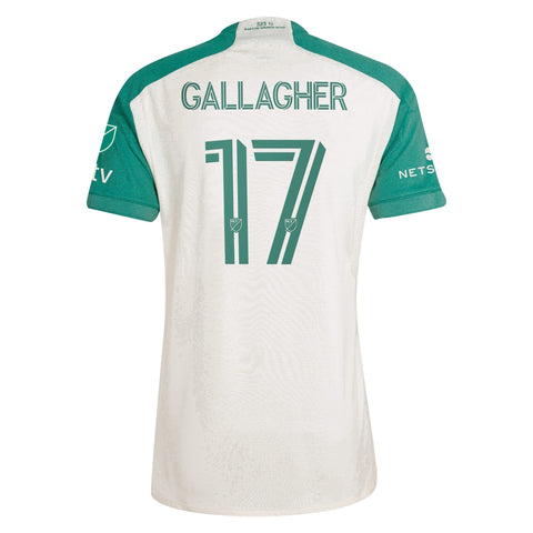 Jon Gallagher Austin FC adidas 2024 The Armadillo Kit Authentic Player Jersey – Tan adidas