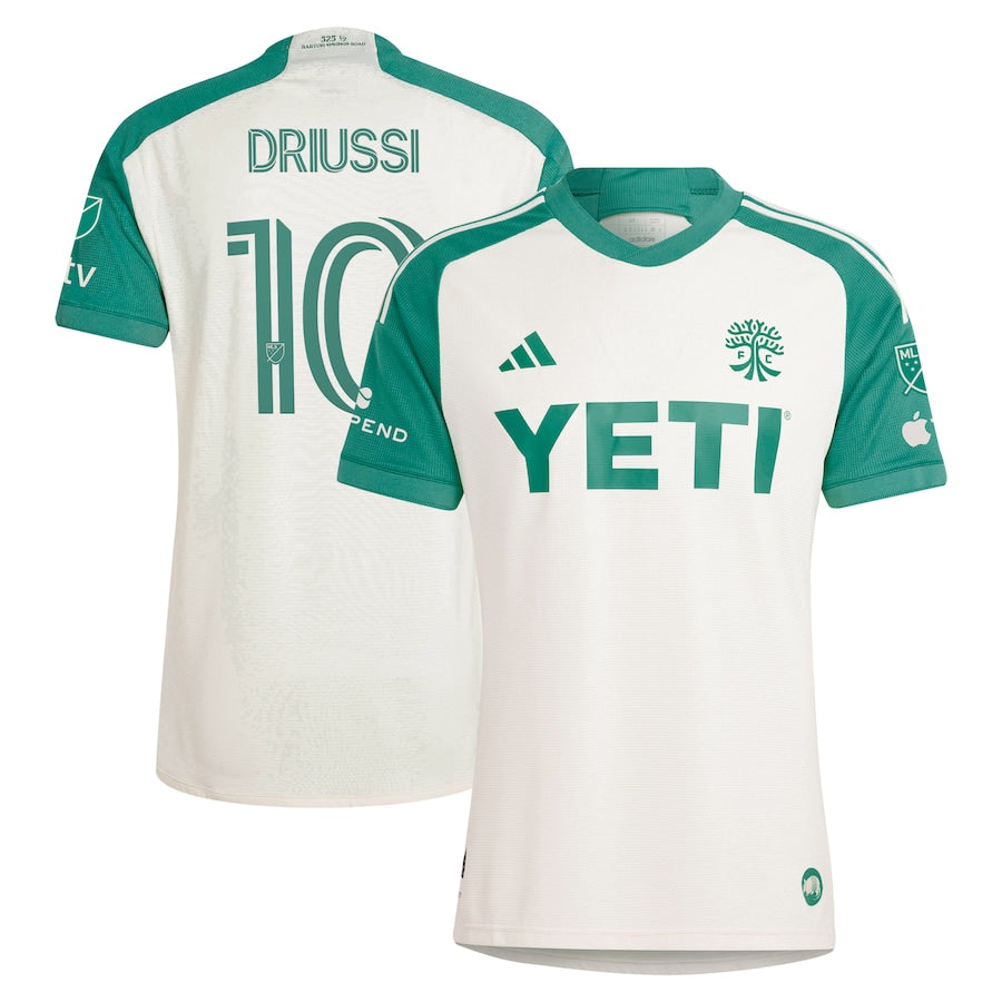 Sebastián Driussi Austin FC adidas 2024 The Armadillo Kit Authentic Player Jersey – Tan adidas