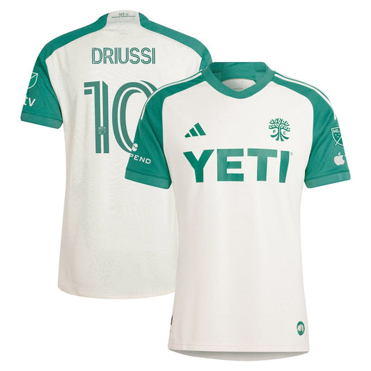 Sebastián Driussi Austin FC adidas 2024 The Armadillo Kit Authentic Player Jersey – Tan adidas