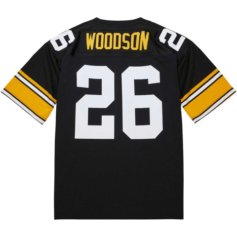 Rod Woodson Pittsburgh Steelers 1988 Mitchell & Ness Authentic Throwback Retired Player Jersey - Black Mitchell & Ness