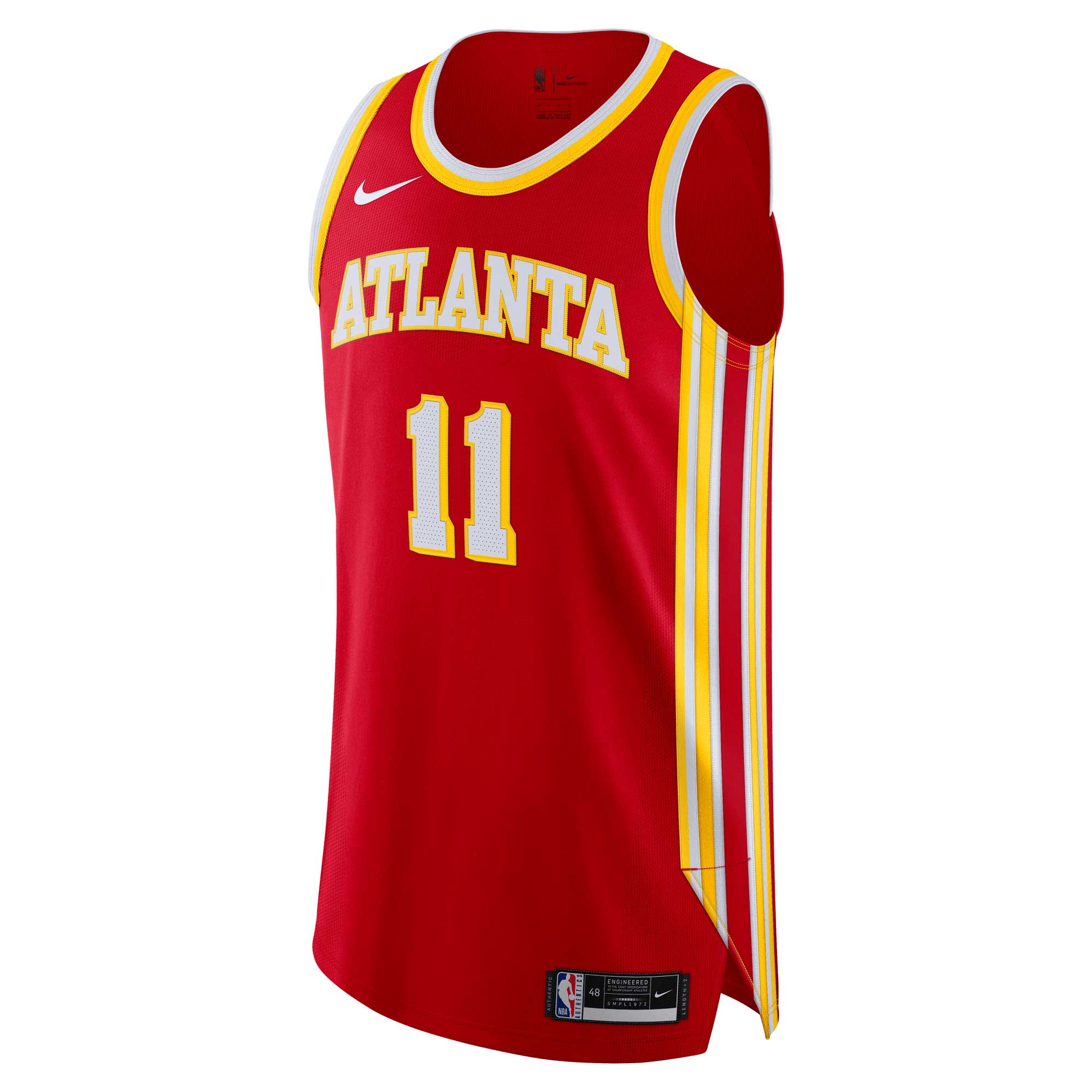 Trae Young Atlanta Hawks Nike Authentic Jersey - Icon Edition - Red Nike